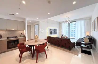 Apartment - 1 Bedroom - 1 Bathroom for rent in Beach Isle Tower 2 - Beach Isle - EMAAR Beachfront - Dubai Harbour - Dubai