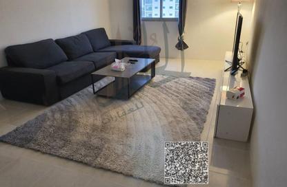 Apartment - 1 - 1 for rent in Ajman Corniche Residences - Ajman Corniche Road - Ajman