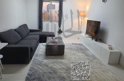 Apartment - 1 - 1 for rent in Ajman Corniche Residences - Ajman Corniche Road - Ajman