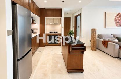 Apartment - 1 - 1 for rent in Palace Beach Residence Tower 2 - Palace Beach Residence - Emaar Beachfront - Dubai Harbour - Dubai
