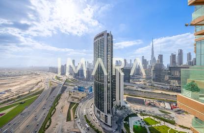 دوبلكس - غرفة نوم - 2 حمامات للبيع في فندق ومساكن إس إل إس دبي - الخليج التجاري - دبي