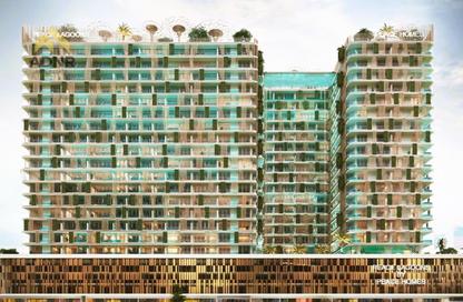 Apartment - 1 Bedroom - 2 Bathrooms for sale in Sky Line by Peace Homes - Dubai Land Residence Complex - Dubai