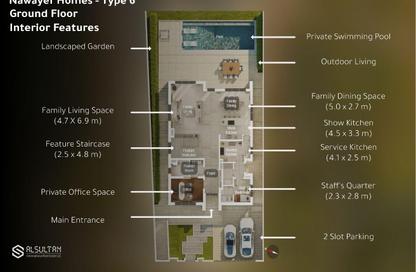 Villa - 4 - 6 for sale in Nawayef West - Al Hudayriat Island - Abu Dhabi