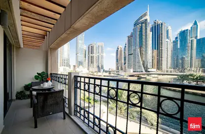 Apartment - 1 Bedroom - 1 Bathroom for rent in Time Place Tower - Dubai Marina - Dubai