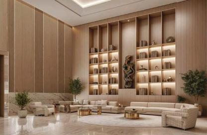 Apartment - 1 Bedroom - 2 Bathrooms for sale in Corniche Tower - Ajman Corniche Road - Ajman
