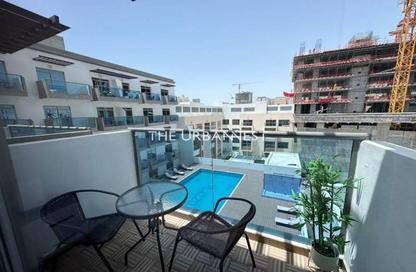 Apartment - Studio - 1 Bathroom for rent in Plazzo Heights - District 10 - Jumeirah Village Circle - Dubai