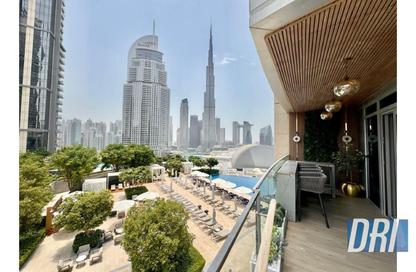 Apartment - 2 - 3 for rent in The Address Residence Fountain Views 2 - The Address Residence Fountain Views - Downtown Dubai - Dubai