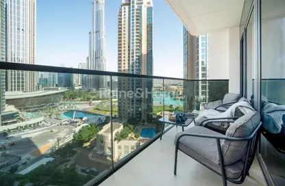 Apartment - 2 Bedrooms - 2 Bathrooms for rent in Act Two - Act Towers - Opera District - Downtown Dubai - Dubai