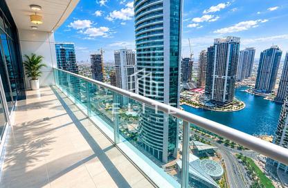 Apartment - 3 Bedrooms - 3 Bathrooms for rent in Lake Terrace - JLT Cluster D - Jumeirah Lake Towers - Dubai
