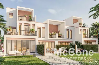 Townhouse - 5 Bedrooms - 6 Bathrooms for sale in Costa Brava 1 - Costa Brava at DAMAC Lagoons - Damac Lagoons - Dubai