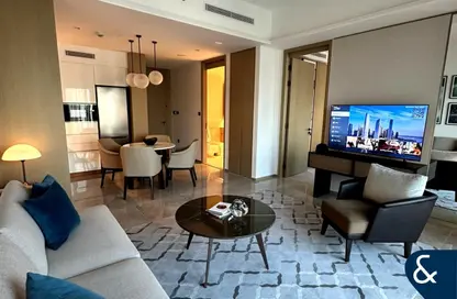 شقة - غرفة نوم - 2 حمامات للايجار في أدريس برج هاربور بوينت 2 - أدريس هاربور بوينت - مرسى خور دبي - دبي