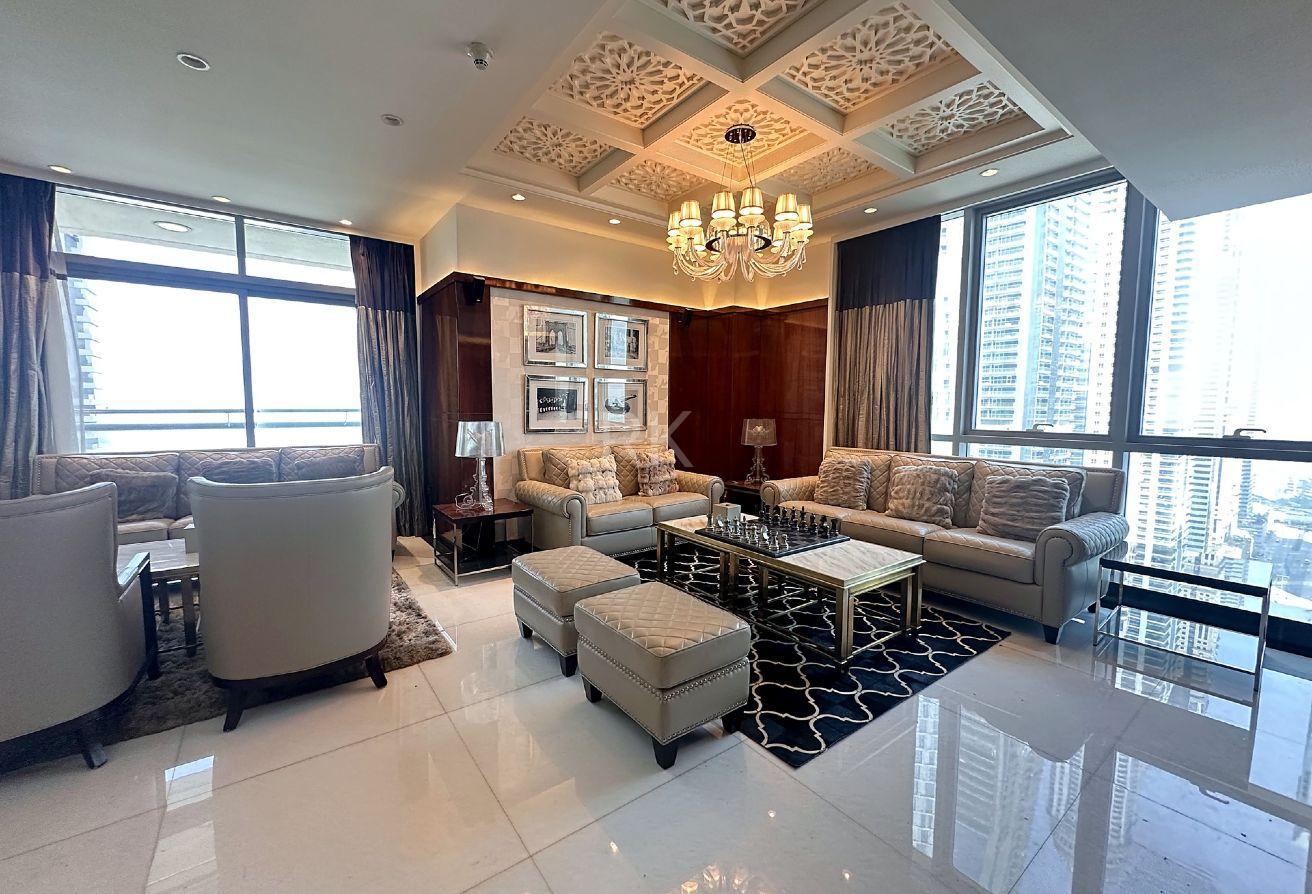 Marina View | Furnished Duplex Penthouse | Vacant photo 5
