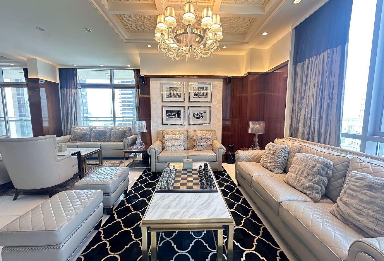 Marina View | Furnished Duplex Penthouse | Vacant photo 2
