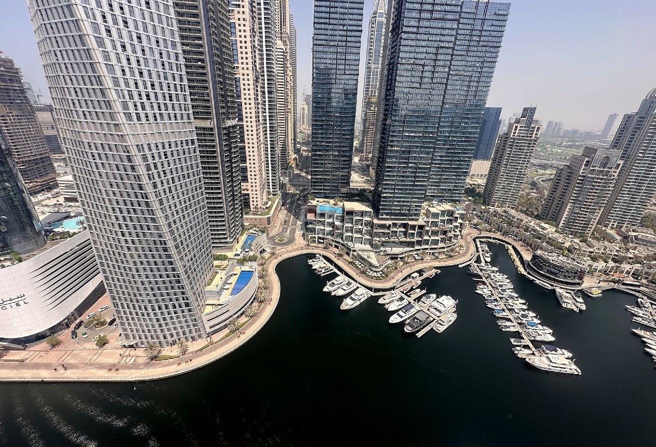 Marina View | Furnished Duplex Penthouse | Vacant