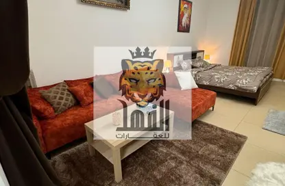 Apartment - Studio - 1 Bathroom for rent in Jasmine Towers - Garden City - Ajman