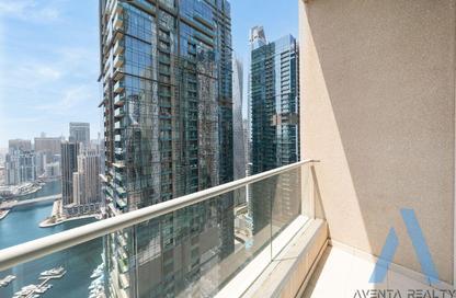 Apartment - 3 - 2 for rent in Marina Heights - Dubai Marina - Dubai