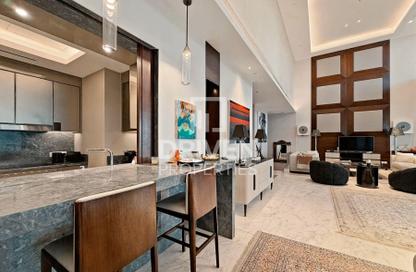 شقة - 3 غرف نوم - 5 حمامات للايجار في بريدج سكاي - برج خليفة - وسط مدينة دبي - دبي شقة - 3 غرف نوم - 5 حمامات للايجار في بريدج سكاي - برج خليفة - وسط مدينة دبي - دبي