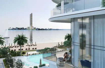 شقة - غرفة نوم - 2 حمامات للبيع في منزل الشاطئ في المرجان - جزيرة المرجان - رأس الخيمة