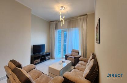 Apartment - 3 Bedrooms - 3 Bathrooms for rent in Damac Heights - Dubai Marina - Dubai