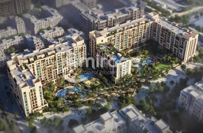 Apartment - 2 Bedrooms - 3 Bathrooms for sale in Bab Al Qasr Resort Residence - Masdar City - Abu Dhabi