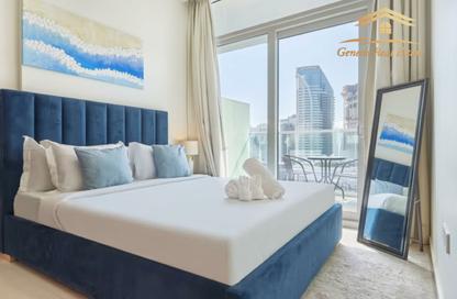 Apartment - 1 - 1 for rent in Reva Residences - Business Bay - Dubai