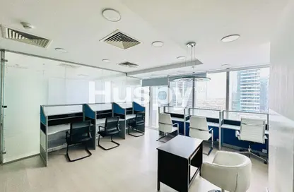 Office Space - Studio - 1 Bathroom for rent in The Prism - Business Bay - Dubai