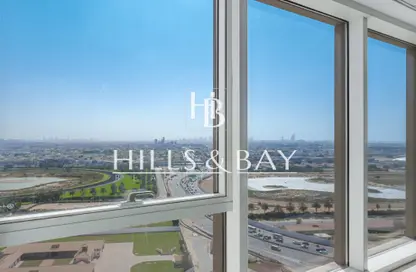 مكتب - استوديو - 1 حمام للايجار في برج تشرشل للأعمال - أبراج تشرشل - الخليج التجاري - دبي