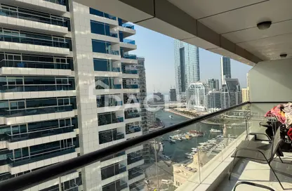 Apartment - 1 Bedroom - 2 Bathrooms for sale in Escan Tower - Dubai Marina - Dubai