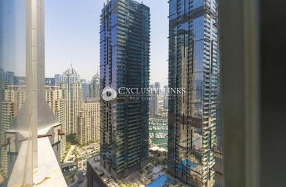 Apartment - 2 Bedrooms - 2 Bathrooms for rent in The Torch - Dubai Marina - Dubai