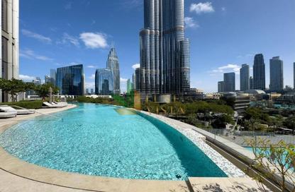 Apartment - 4 Bedrooms - 5 Bathrooms for rent in IL Primo - Opera District - Downtown Dubai - Dubai