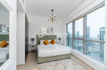 Apartment - 2 Bedrooms - 3 Bathrooms for rent in Bay Central Tower West - Bay Central - Dubai Marina - Dubai