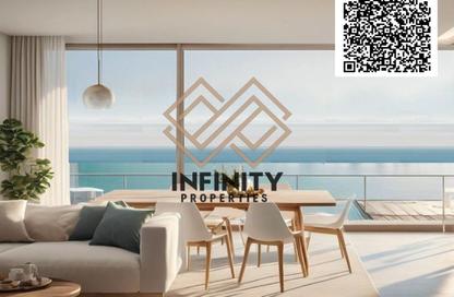 Apartment - 1 Bedroom - 2 Bathrooms for sale in Mawjan Tower - Ajman Corniche Road - Ajman
