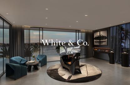 Villa - 6 - 7+ for sale in Beach Collection Frond M - Beach Collection - Palm Jebel Ali - Dubai