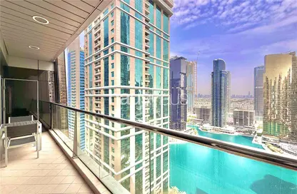 Apartment - 2 Bedrooms - 2 Bathrooms for rent in Global Lake View - JLT Cluster E - Jumeirah Lake Towers - Dubai