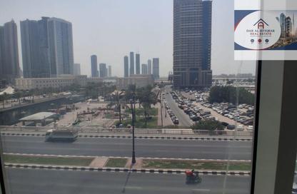 Office Space - Studio - 2 Bathrooms for rent in Terhab Residence - Al Qasba - Sharjah