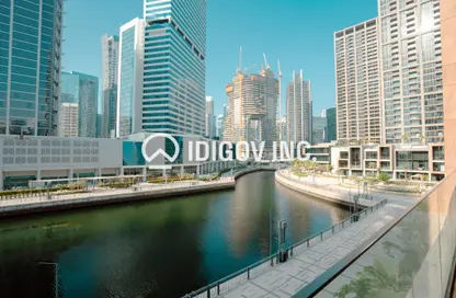 Apartment - 1 Bedroom - 2 Bathrooms for rent in Peninsula One - Peninsula - Business Bay - Dubai