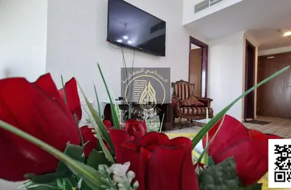 شقة - 2 غرف نوم - 3 حمامات للايجار في أورينت تاور 1 - أورينت تاور - البستان - عجمان