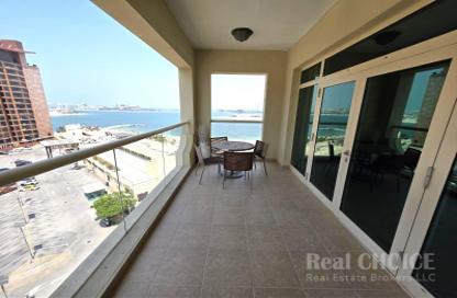 Apartment - 2 Bedrooms - 4 Bathrooms for rent in Al Das - Shoreline Apartments - Palm Jumeirah - Dubai