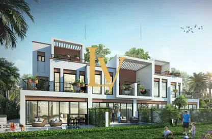 Townhouse - 5 Bedrooms - 5 Bathrooms for sale in Costa Brava 1 - Costa Brava at DAMAC Lagoons - Damac Lagoons - Dubai