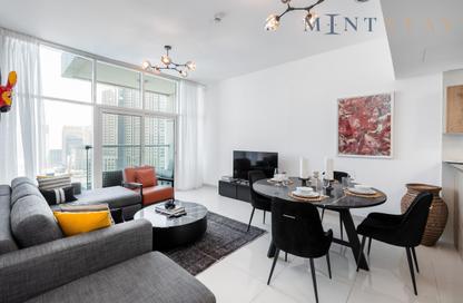 Apartment - 2 - 2 for rent in Continental Tower - Dubai Marina - Dubai