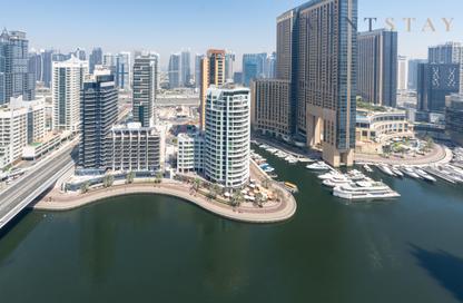 Apartment - 2 - 2 for rent in Continental Tower - Dubai Marina - Dubai