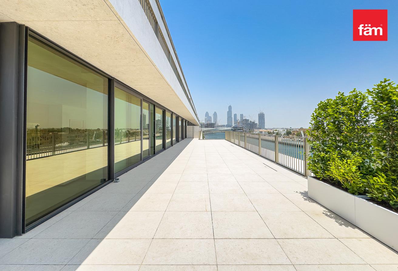 Full Canal & Sea Views | Biggest 3BR |Huge Terrace photo 8