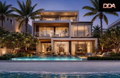 Villa - 5 Bedrooms - 6 Bathrooms for sale in Villa Indigo Ocean Frond N - Villa Indigo Ocean - The Beach Collection Villas - Palm Jebel Ali - Dubai Villa - 5 Bedrooms - 6 Bathrooms for sale in Villa Indigo Ocean Frond N - Villa Indigo Ocean - The Beach Collection Villas - Palm Jebel Ali - Dubai