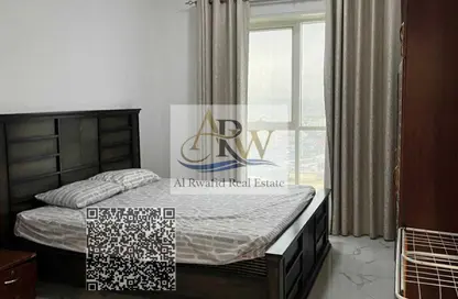 شقة - غرفة نوم - 2 حمامات للايجار في برج الواحة - الراشدية 1 - الراشدية - عجمان