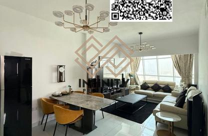 Duplex - 3 - 4 for sale in Orient Tower 1 - Orient Towers - Al Bustan - Ajman