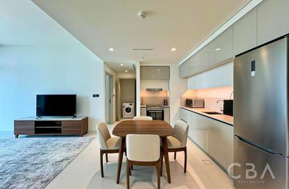 شقة - غرفة نوم - 1 حمام للايجار في برج Marina Vista 1 - مارينا فيستا - إعمار بيتشفرونت - دبي هاربور - دبي