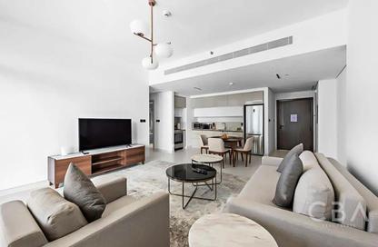 شقة - غرفة نوم - 1 حمام للايجار في برج Marina Vista 1 - مارينا فيستا - إعمار بيتشفرونت - دبي هاربور - دبي