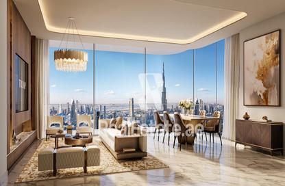 Apartment - 2 - 2 for sale in Trump Tower - Sheikh Zayed Road - Dubai