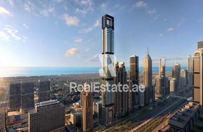 Apartment - 2 - 2 for sale in Trump Tower - Sheikh Zayed Road - Dubai