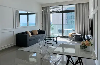 Apartment - 1 Bedroom - 1 Bathroom for rent in Beach Vista Tower 2 - Beach Vista - EMAAR Beachfront - Dubai Harbour - Dubai